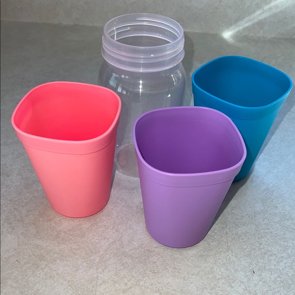♥️ Kids plastic cups